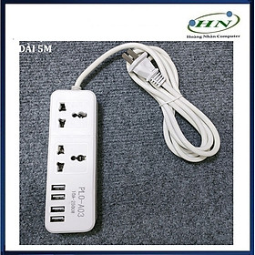 Ổ ĐIỆN PLO-A03 4 CỔNG USB DÀI 5M - HN