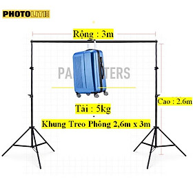 Mua Khung Treo Phông 2 6x3m Cao Cấp