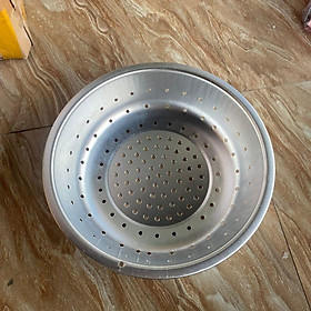 Mua rổ nhôm đủ cỡ từ phi 32 đến 60 cm hàng dầy bền đẹp không bị sỉn màu
