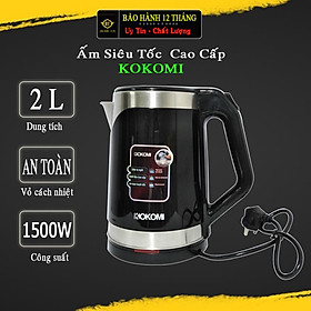 Mua Ấm Siêu Tốc kokomi 2 Lit - Bền Bỉ  Nước Sôi Nhanh  Vỏ Cách Nhiệt An Toàn Khi Sử Dụng