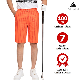 Quần short golf nam ALIGRO nhiều màu chất vải co giãn chống nhăn cực tốt, thoáng khí, thấm hút tốt QSMOG.17