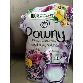 Nước xả vải Downy tinh dầu thiên nhiên hương hoa oải hương túi 3.5 lít