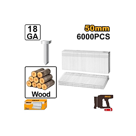 ĐINH BẮN THẲNG 18GA 50MM 3.000 CÁI ANA18506 INGCO - HÀNG CHÍNH HÃNG