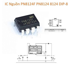 IC nguồn PN8124 DIP-7 # linh kiện điện tử