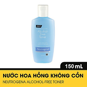 Nước hoa hồng không chứa cồn Neutrogena Alcohol Free Toner 150ml