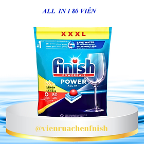 viên rửa chén bát finish maxin1 cao cấp chuyên dùng cho máy ( 12 trong 1) xuất xứ Mỹ
