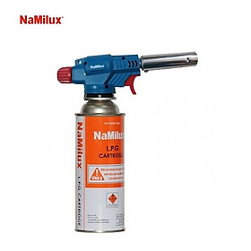 Mua Khò gas mini namilux- Đèn khò ga có mồi lửa- sử dụng cho bình gas mini- Đầu khò