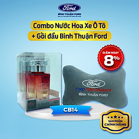 Nước Hoa Xe Ô Tô + Gối Tựa Đầu Ô Tô | Chính Hãng