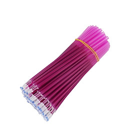 100Pcs 0.5mm Replacement Ink Erasable Pen Refills Fine Point Business Gifts