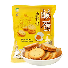 Bánh quy nhân trứng muối Đài Loan 180g combo 5 gói