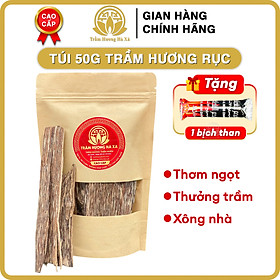Mua Trầm hương miếng nguyên chất cao cấp giàu tinh dầu mang lại mùi trầm thơm ngọt tự nhiên khi xông đốt HÀ XÁ
