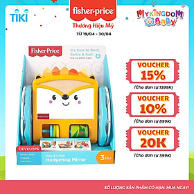 Đồ chơi FISHER PRICE 19 Xe nhím con kèm gương GJW14