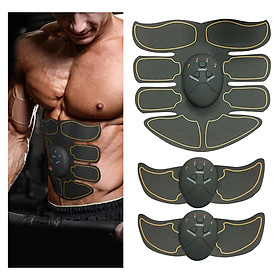 Abs Stimulator, Muscle Toner, Abs Stimulating Belt, Muscle Trainer, Fitness Equipment ABS Abdominal Trainer with 6 Modes & 9 Levels Operation