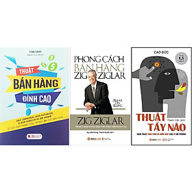 [Download Sách] Combo Phong Cách Bán Hàng Zig Ziglar + Thuật Tẩy Não + Thuật Bán Hàng Đỉnh Cao