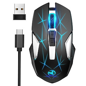 PC Gaming Mice Colorful LED Lights 3  DPI