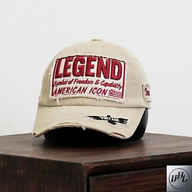 Nón kết, mũ lưỡi trai Legend vải kaki phối lưới form chuẩn siêu đẹp (Ảnh thật)