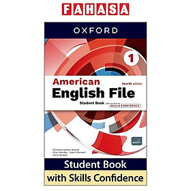 Sách ngoại văn: American English File 4th Edition 1. Student's Book With Access To Skills Confidence