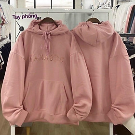 Áo Khoác Hoodie tay phồng Namete chất nỉ bông lót xịn mịn đẹp - Form rộng Unisex Nam Nữ Couple