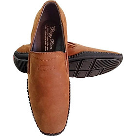 Giày Mọi Nam BIGGBEN Da Bò Thật GM52