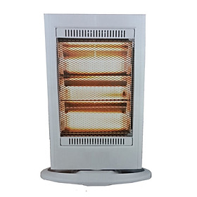 Hình ảnh Đèn Sưởi Điện 3 Bóng Halogen 1200W Xoay 90 Độ - Hàng Chính Hãng