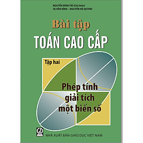 Sách - Bài tập toán cao cấp tập 2 Phép tính giải tích nhiều biến số