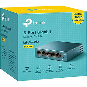 Bộ Chia Tín Hiệu TP-Link LS105G Switch Để Bàn 5 Cổng 10/100/1000Mbps - Hàng Chính Hãng