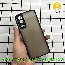 Ốp lưng Tcase dành cho Vivo - Ốp nhám mờ chống sốc