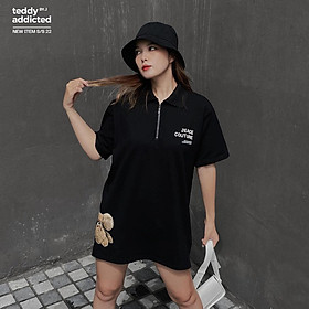 ÁO THUN UNISEX NAM NỮ gấu chổng ngược đầu