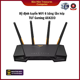 Bộ định tuyến chơi game WiFi 6 băng tần kép TUF Gaming AX4200 (router WiFi có thể mở rộng) - Hàng Chính Hãng