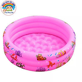 Mua Bể bơi tròn 3 tầng  2 màu nhiều họa tiết - KAIXIANG. Kích thước : 120*40 cm