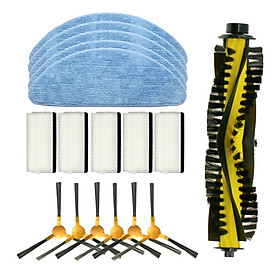 Side Brushes Filter Roller Brush Kit Replacement fit X500 Durable