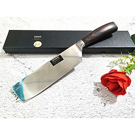 Mua DAO - DAO BẾP NHẬT BẢN USUBA THÉP DAMASCUS MÃ DT125 nt topcomshop vn