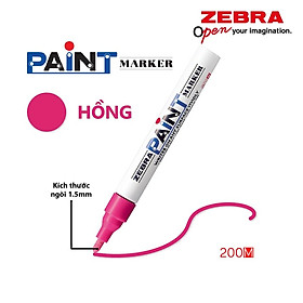 Viết sơn Zebra Paint Marker MOP-200MZ - Nhật Bản