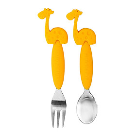 Bộ thìa nĩa ăn dặm cho bé Marcus & Marcus, từ 3 tuổi