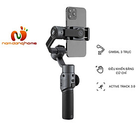 Gimbal Zhiyun Smooth 5S - Tay cầm chống rung 3 trục cho điện thoại phiên bản nâng cấp có joystick Zoom và Focus độc quyền - Hàng nhập khẩu