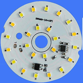 Mua VỈ LED TRÒN 3 CHẾ ĐỘ SÁNG 3W ĐẾN 16W NGUỒN AC 220V