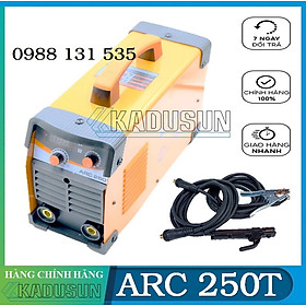 Máy hàn điện tử | Máy hàn Kadusun ARC 250 | Công nghệ Inventer IGBT-VRD 8 Tụ - 3 Bo - 24 Xò | Hàn que từ 2.0 mm – 4.0 mm