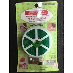 Mua CUỘN DÂY KẼM 50M BỌC NHỰA CỐ ĐỊNH HOA LAN  CÂY CẢNH