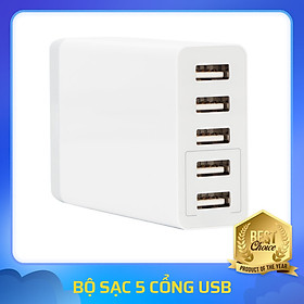 BỘ SẠC 5 CỔNG USB