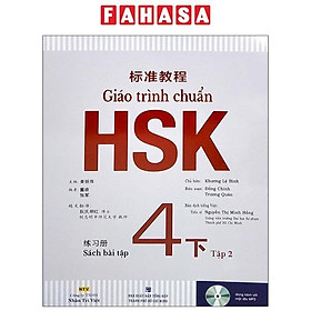 Giáo Trình Chuẩn HSK 4 - Tập 2 - Sách Bài Tập