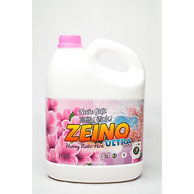 Nước Giặt ZEINO - Hồng 3.5kg Hương Nước Hoa ULTRA