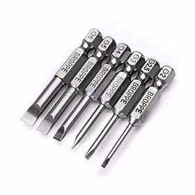 Bộ 6 lục giác tô vít 2 cạnh 50mm dùng cho khoan pin và khoan bắt vít