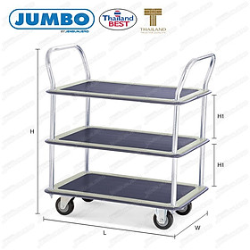 Mua Xe đẩy hàng 3 tầng JUMBO Thailand HB-230D