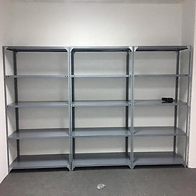 Mua Kệ Sắt Đa Năng Dài 1m x Rộng 0 4m x Cao 2m x 5 tầng V Lỗ Lắp Ghép Để Đồ
