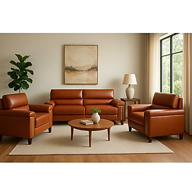 Bộ sofa văn phòng Tundo gồm ghế băng 2m và 2 ghế đơn
