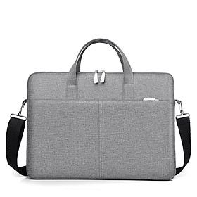 Túi xách vải chống sốc laptop macbook surface, túi công sở đeo chéo nam nữ cặp đựng laptop