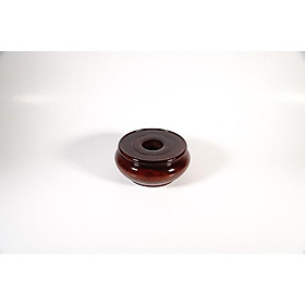 Mua Đôn gỗ kê tượng đế kê chậu cây trống đồng trơn đặc nguyên khối siêu đẹp  siêu bền - Cao 6cm