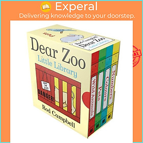 Sách - Dear Zoo Little Library by Rod Campbell (UK edition, paperback)