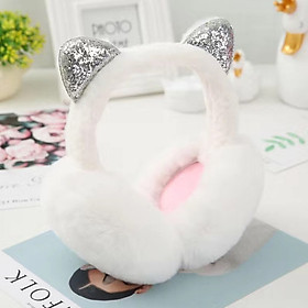 Bịt tai bông giữ ấm hình tai mèo cực đáng yêu