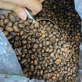 Cà Phê Culi Robusta Natural S18 Nguyên Chất Rang Mộc - ZeMor Coffee